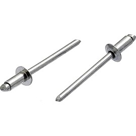 4.8mm x 10mm Stainless Steel Marine Grade Blind Pop Rivet Dome Head A4/A4 (Pack of 20)