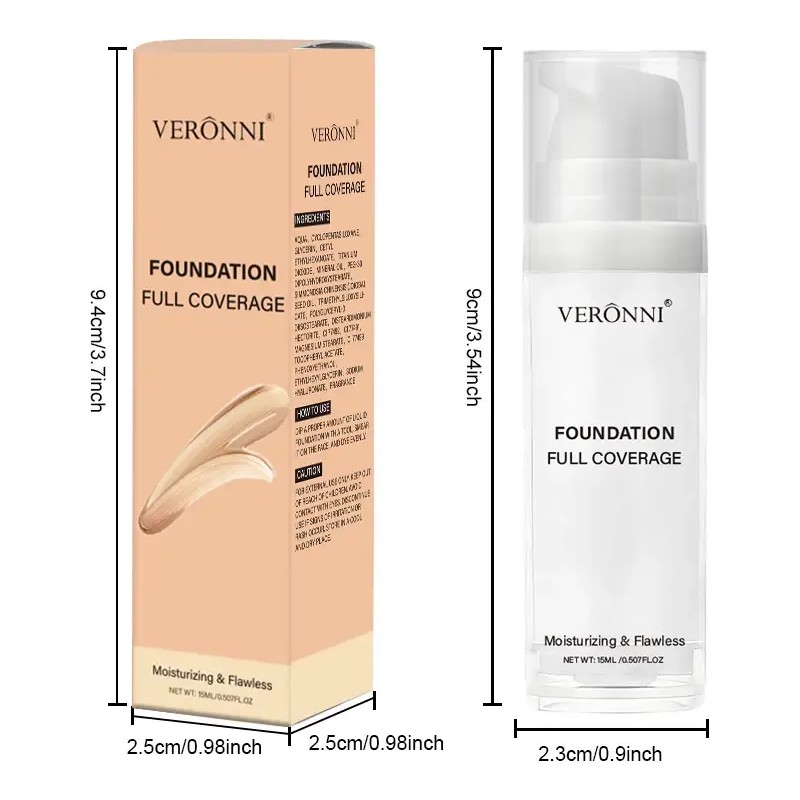 Eronni, 3 Unidades, 37 Ml, Base Mezclable Blanca, Tapa