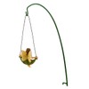 TG,LLC Treasure Gurus Miniature Leaf Tree Swing Fairy Girl Figurine