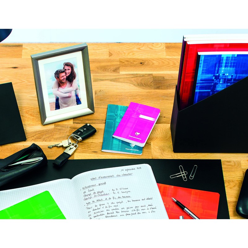 Clairefontaine A4 notebook, assorted colours Blank DIN A6