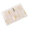 12Pcs Bed Sheet Grippers Adjustable Strong Clamp Force Sturdy ABS