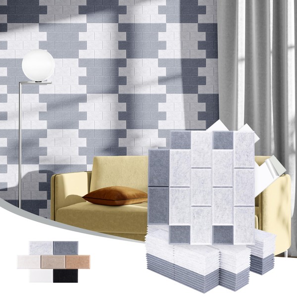 Woven Sound Acoustic Brick Panels Seamless Visual, High Density, Sound