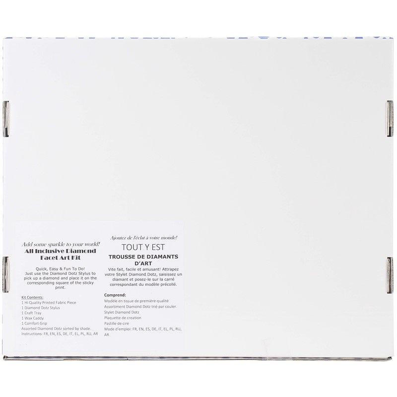 Diamond Dotz DDB3.008 Diamond Art Kit Floral Mandala One Size