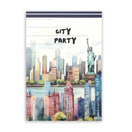 NOGAMOGA Scrapbooking Sticker Set, 150 Journaling Stickers with Landscape and City Motifs, Aesthetic DIY Scrapbook Accessories, Bullet Journal Sticker, Book, Adults