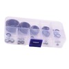 Fishing Rod Guide Repair Kit 40pcs Ceramic Guide Rings Fishing