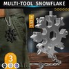 18 in 1 Snowflake Multi Tool for Men Set of