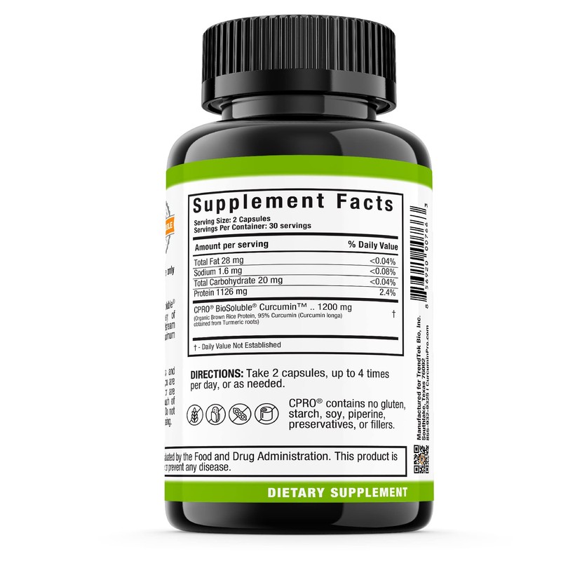 CurcuminPro Complete Vegan | BioSoluble Brown Rice Protein & Organic