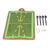 Swing Golfing Practice Hitting Mat with Pin Buckle Silicone Golfing