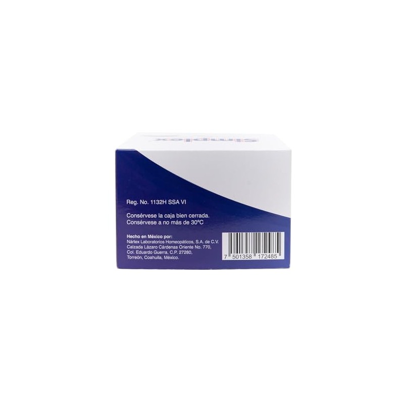 NARTEX LABS | Simplex Caja 180 Tabs Auxiliar Antiestrés E