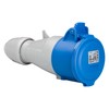 LEGRAND, CEE Coupling, 32A Blue 3-Pin (2P + PE), 6h