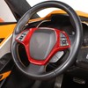 Steering Wheel Cover Trim Real Carbon Fiber 1PCS Compatible with