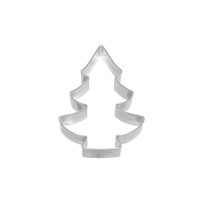 Birkmann 1010700710 Cookie Cutter Christmas Tree 8 cm, Plastic, green,