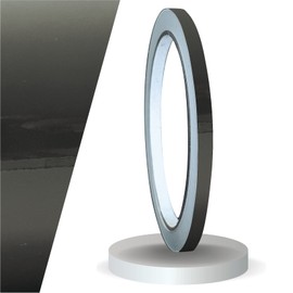 siviwonder Komatsu Decorative Strips Grey Gloss in 5 mm Width and 10 m Length Film Sticker for Car Boat Jet Ski Model Making Tape Decorative Strips Grey Dark Grey 0.5 cm