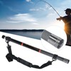 Retractable Lightweight Fishing Landing Net Rod Round Stretch Brail Pole