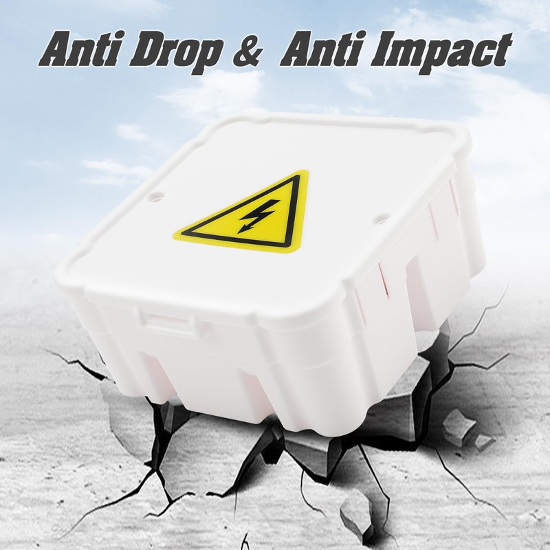 Open Splice Junction Box - Single, One-Piece Splice Repair Box.