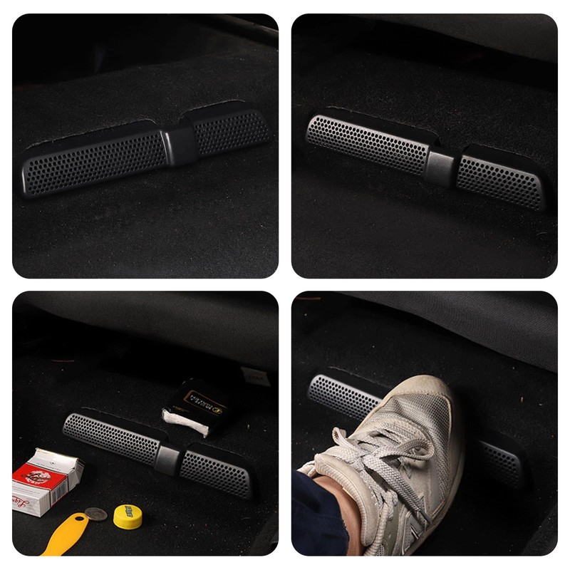 Jecdfs 2pcs Car Air Vent Cover,Lüftungsgitter Abdeckung Sitz Klimaanlagen Auslassabdeckungen,
