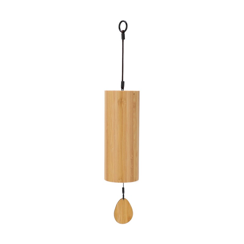 Bamboo Wind Chimes Metal Waterproof Japanese Chord Windchime Windbell for