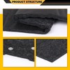 CNNELL Hood Insulation Pad 1/2" with Clips Compatible with Range