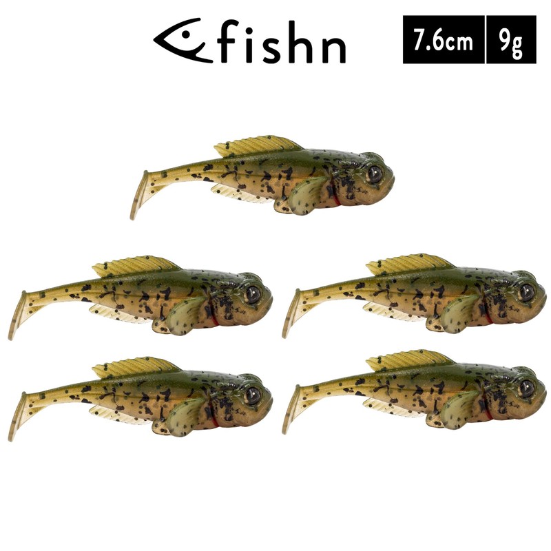 Set of 5 FISHN GOBYone 7.6 cm 9 g Ultra