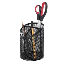 Wedo 65601 Butler Office (3 Compartments with Powder-Coated Metal Wire 11 x 14.7 cm) black