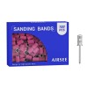 AIRSEE Sanding Bands for Electric Nail Drill 100 Piece Set
