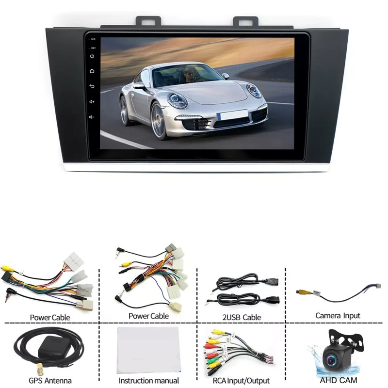 unbranded For 2015-2018 Subaru Legacy Outback Apple Carplay Android12 Car