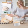 Generic Dough Scraper Cutter, 2Pcs Pizza Cutter, Stainless Steel Dough