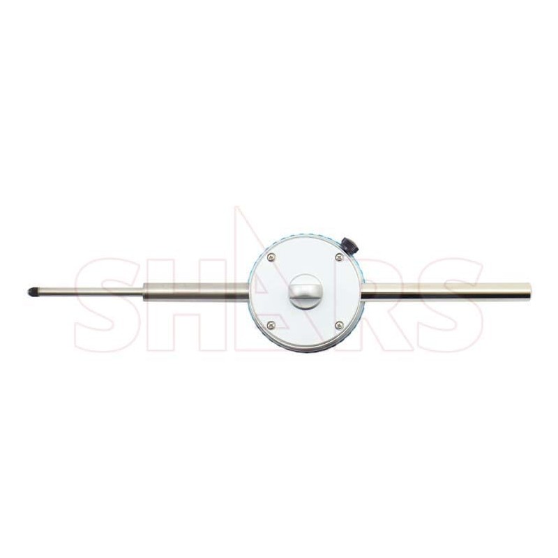 Shars 2" High Precision Dial Indicator, 0-2" Range, 0.001" Graduation,