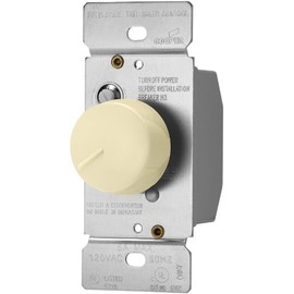 Eaton RFS5-A-K 5-Amp 120-Volt Single-Pole Quiet 3-Speed Fan Control, Almond