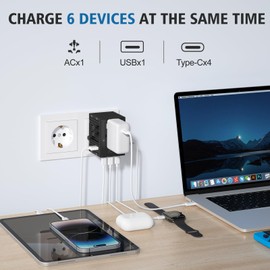 Travel Adapters (Black-35W)