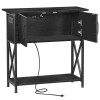 SEGAWE Fish Tank Stand w/ Charging Station Metal Frame Aquarium