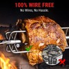 Termóde de carne verdaderamente inalámbrico, termóde de carne Bluetooth para