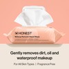 Honest Beauty Fragrance Free Cleansing Makeup Remover Facial Wipes |