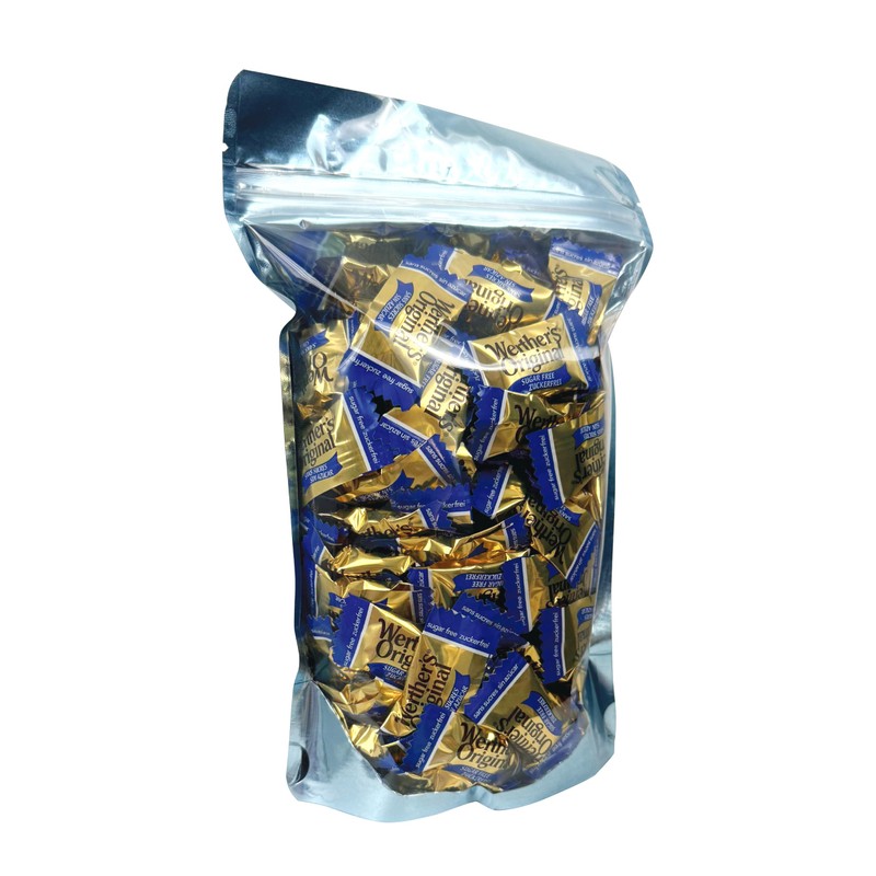 Werthers Sugar Free Hard Candy Caramels, 1 Pound Bulk Bag,