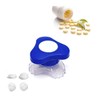 ORFOFE 3pcs Portable Plastic Tablet Pulverizer Pill Cutter Splitter for