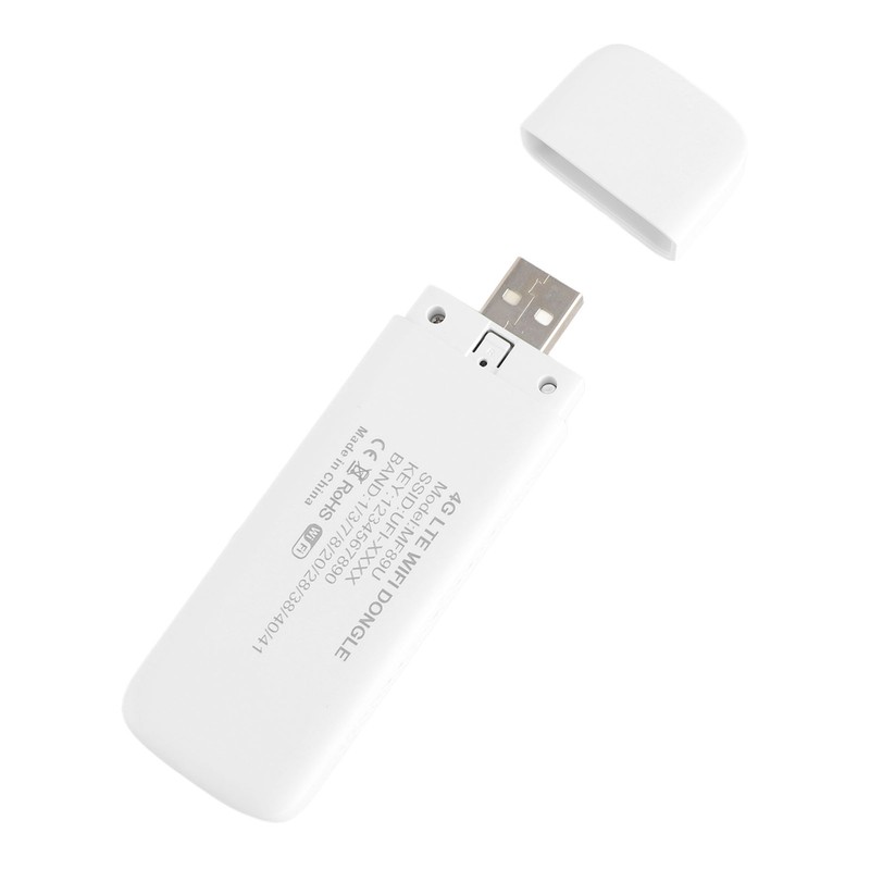 Pocket 4G WIFI White Plug and Play ABS 4G LTE