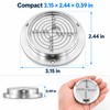 Metal Disc Bubble Level Tool for Precision Alignment – Compact