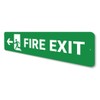 Fire Exit Sign - 6 x 24