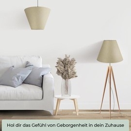 Wogati® Premium Lampshade E14/E27 Cotton | Colour: Printed/Size: S | Lampshade Floor Lamp + Lampshade Pendant Lamp + Lampshade for Table Lamp