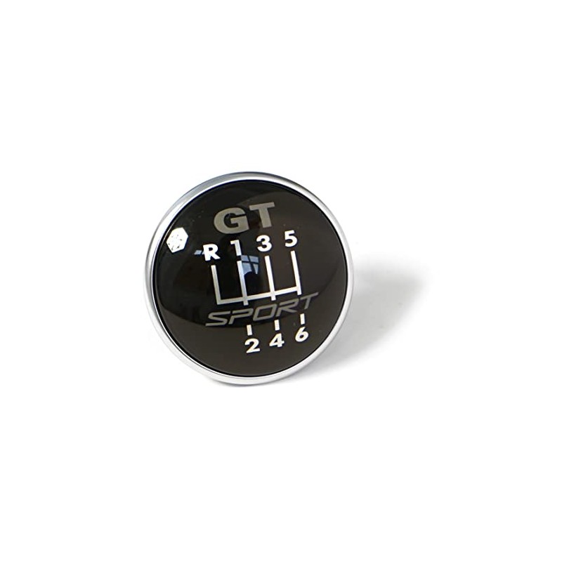 Volkswagen 1K0711144G Badge Gear Knob 6-Speed GT Sport Gear Lever