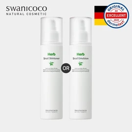 Choose one of the following: Hypoallergenic/Intensive Moisturizing Herbal Snail Skin/Lotion 120ml / 저자극집중 보습 허브 달팽이 스킨로션 120ml 택 1