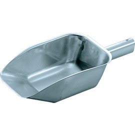 Sugiko Stainless Steel Square Ice Scoop, Large, 12.6 x 8.7 x 53.1 inches (320 x 220 x 135 cm) KSL