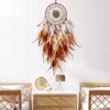 Donko Brown Feather Dream Catcher Wall Decor