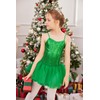 Zaclotre Girls Strap Ballet Leotards Tutu Dress Sparkly Sequin Skirted