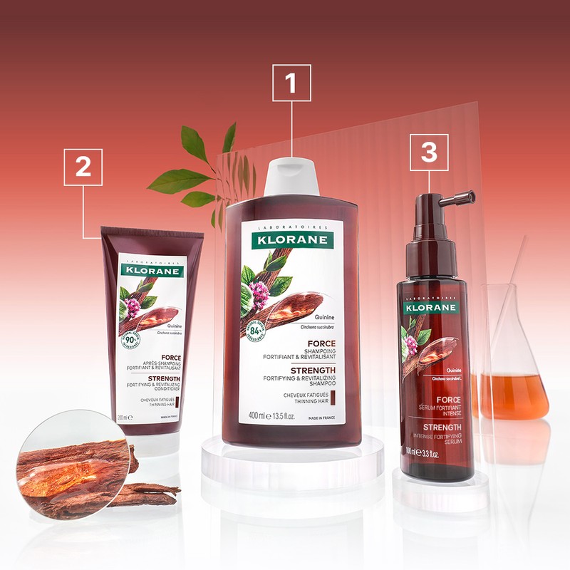 클로란 퀴닌 샴푸, 400ml, 2개 Klorane Quinine Shampoo, 400ml, 2