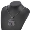 Stylebest Witcher Necklace Wolf Medallion, Meticulously Crafted Zinc Alloy Pendant