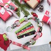ASTARON Printed Creative Christmas Paper Chains Festive Craft Paper Decorations,
