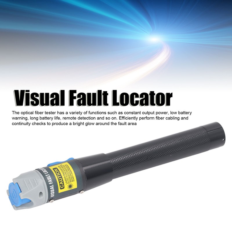 Visual Fault Locator 30mW 30KM Fiber Optic Cable Meter Red