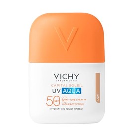 Capital Soleil Uv Aqua Fluido Hidratante SPF 50 1 Envase 50 ml Color Tono Claro