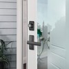 Ideal Security AJ Modern Lever Set for Storm Doors, Matte